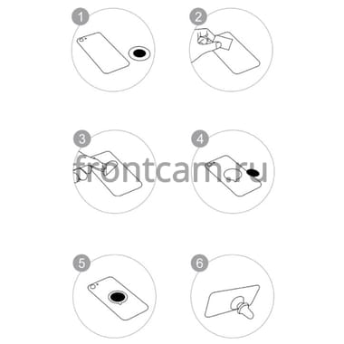 Магнитный держатель для смартфонов оригинальный Xiaomi Guildford
