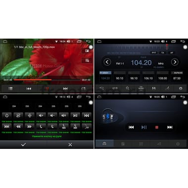 2 DIN FarCar S400-SIM 4G 10 дюймов на Android 10 (TM10M) DSP