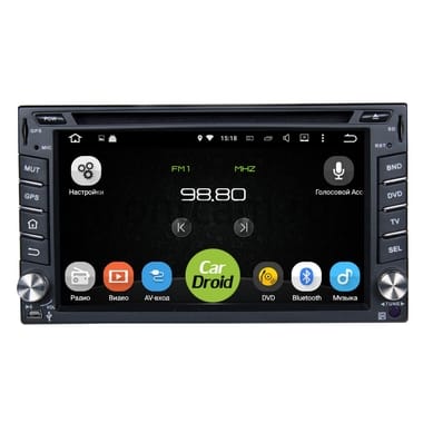 2 DIN Roximo CarDroid RD-1002D (Android 10) DSP