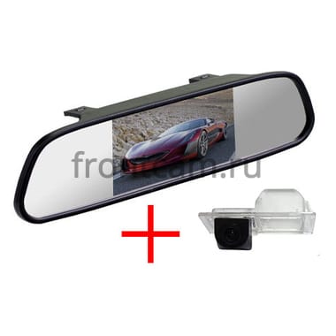 Зеркало + камера для Chevrolet Aveo 12+, Cruze 12+ hatchback, Trailblazer 13+ / Opel Mokka 12+, Astra J 09+