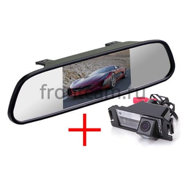 Зеркало + камера для Hyundai i30 12+, i10 07+, i20 09+, Coupe, Genesis Coupe, Veloster / KIA Picanto 04-11, Soul 09-13