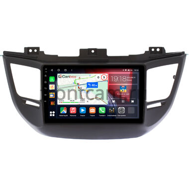 Hyundai Tucson 3 (2015-2018) Canbox H-Line 3792-9-064-1 на Android 10 (4G-SIM, 4/64, DSP, QLed) для авто с камерой