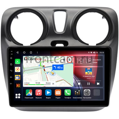Renault Dokker (2012-2021) Canbox H-Line 3792-9-2819 на Android 10 (4G-SIM, 4/64, DSP, QLed)