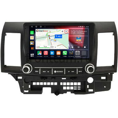 Mitsubishi Lancer 10 2007-2017 Canbox H-Line 3792-9-3300 на Android 10 (4G-SIM, 4/64, DSP, QLed)