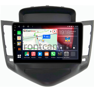 Chevrolet Cruze (2008-2012) (черная) Canbox H-Line 3792-9010 на Android 10 (4G-SIM, 4/64, DSP, QLed)