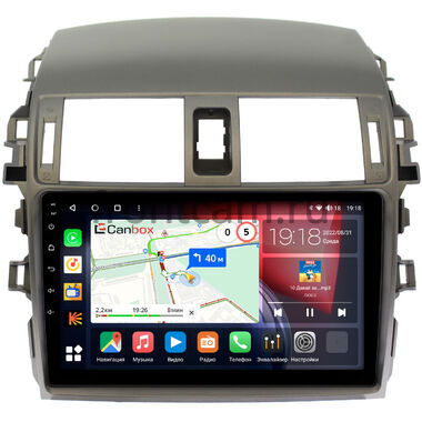 Toyota Corolla (E150) (2006-2013) Canbox H-Line 3792-9061 на Android 10 (4G-SIM, 4/64, DSP, QLed)