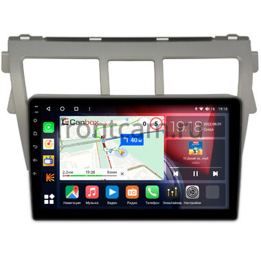 Toyota Belta (2005-2012) Canbox H-Line 3792-9068 на Android 10 (4G-SIM, 4/64, DSP, QLed)