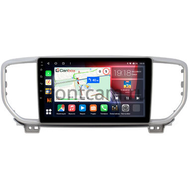 Kia Sportage 4 (2018-2022) Canbox H-Line 3792-9082 на Android 10 (4G-SIM, 4/64, DSP, QLed) (для авто с камерой)