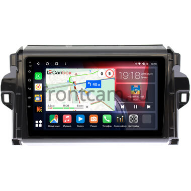Toyota Fortuner 2 (2015-2024) Canbox H-Line 3792-9106 на Android 10 (4G-SIM, 4/64, DSP, QLed)