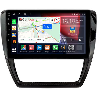 Volkswagen Jetta 6 (2010-2018) (глянец) Canbox H-Line 3799-10-043 на Android 10 (4G-SIM, 4/64, DSP, QLed)