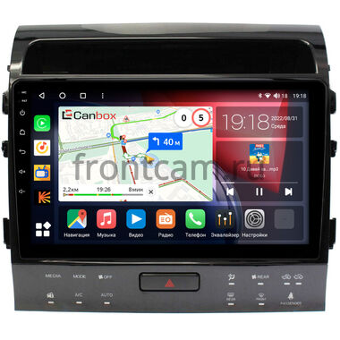 Toyota Land Cruiser 200 2007-2009 для авто с Navi (тип С) Canbox H-Line 3799-10-1201 на Android 10 (4G-SIM, 4/64, DSP, QLed)