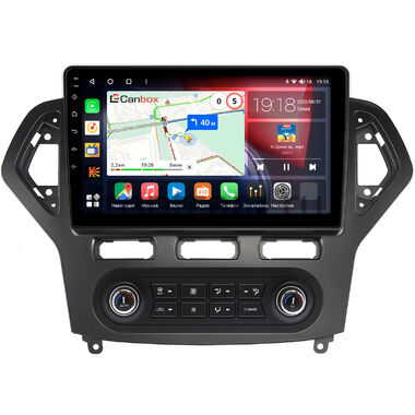 Ford Mondeo 4 2006-2010 Canbox H-Line 3799-10-1380 встроенный климат на Android 10 (4G-SIM, 4/64, DSP, QLed)