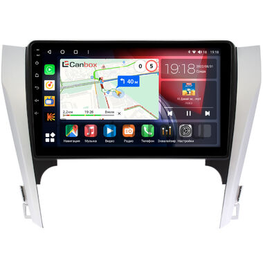 Toyota Camry XV50 (2011-2014) Canbox H-Line 3799-10-169 на Android 10 (4G-SIM, 4/64, DSP, QLed) (для авто без камеры)