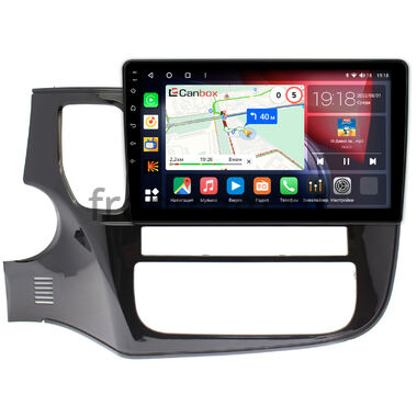 Mitsubishi Outlander 3 (2012-2024) Canbox H-Line 3799-10-493 на Android 10 (4G-SIM, 4/64, DSP, QLed)
