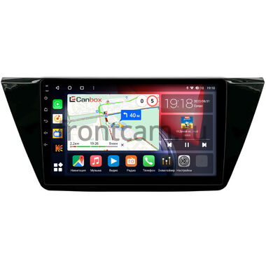 Volkswagen Touran 3 2015-2024 (глянец) Canbox H-Line 3799-10-661 на Android 10 (4G-SIM, 4/64, DSP, QLed)