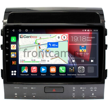 Toyota Land Cruiser 200 2010-2012 для авто с Navi (тип А) Canbox H-Line 4165-10-1203 на Android 10 (4G-SIM, 4/32, DSP, QLed)