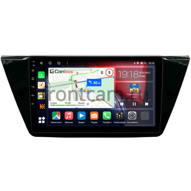Volkswagen Touran 3 (2015-2022) (глянец) Canbox H-Line 4165-10-661 на Android 10 (4G-SIM, 4/32, DSP, QLed)