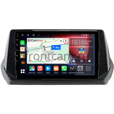 Peugeot 2008 (2019-2022) Canbox H-Line 4166-9-1214 на Android 10 (4G-SIM, 4/32, DSP, QLed)