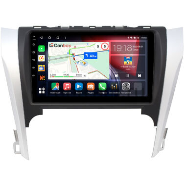 Toyota Camry XV50 2011-2014 (9 дюймов) Canbox H-Line 4166-9-3103 на Android 10 (4G-SIM, 4/32, DSP, QLed)