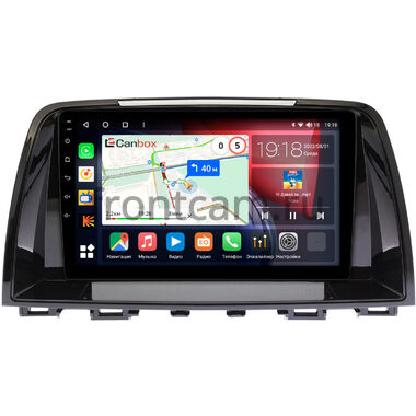Mazda 6 (GJ) (2012-2015) Canbox H-Line 4166-9-435 на Android 10 (4G-SIM, 4/32, DSP, QLed)
