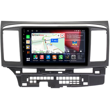 Mitsubishi Lancer 10 (2007-2017) Canbox H-Line 4166-9-MI113N на Android 10 (4G-SIM, 4/32, DSP, QLed)