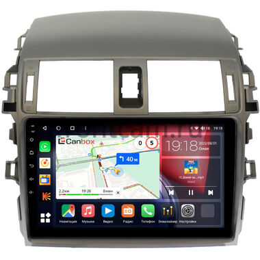 Toyota Corolla (E150) 2006-2013 Canbox H-Line 4166-9061 на Android 10 (4G-SIM, 4/32, DSP, QLed)