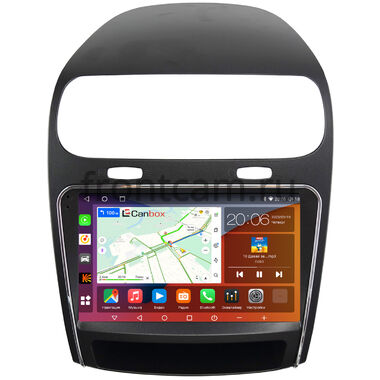 Dodge Journey 2011-2020 Canbox H-Line 2K 4180-9-1171 на Android 10 (4G-SIM, 4/32, DSP, QLed)