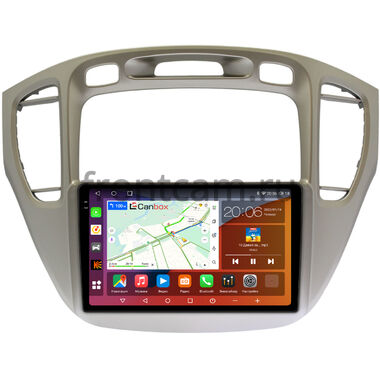 Toyota Highlander (U20), Kluger (XU20) 2000-2007 Canbox H-Line 2K 4180-9-409 на Android 10 (4G-SIM, 4/32, DSP, QLed)