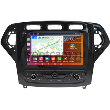 Ford Mondeo 4 2006-2010 Canbox H-Line 2K 4180-9-5427 встроенный климат на Android 10 (4G-SIM, 4/32, DSP, QLed)