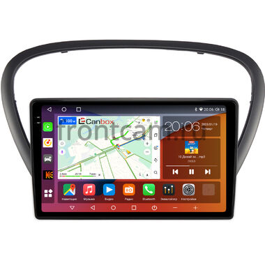 Peugeot 607 (2000-2010) Canbox H-Line 2K 4180-9-6060 на Android 10 (4G-SIM, 4/32, DSP, QLed)