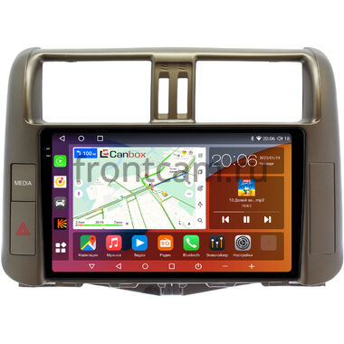 Toyota Land Cruiser Prado 150 2009-2013 (для авто с Navi и JBL Synthesis, цвет бронза) Canbox H-Line 2K 4180-9005-1 на Android 10 (4G-SIM, 4/32, DSP, QLed)