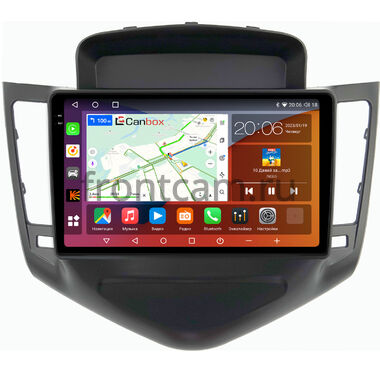 Chevrolet Cruze (2008-2012) (черная) Canbox H-Line 2K 4180-9010 на Android 10 (4G-SIM, 4/32, DSP, QLed)