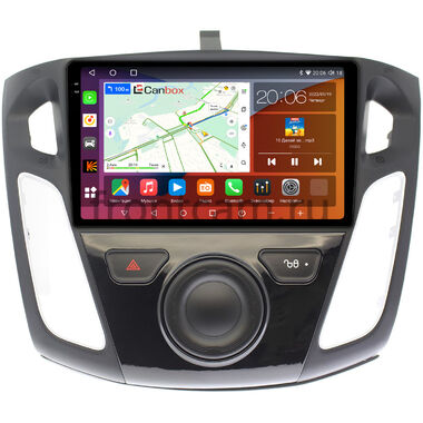 Ford Focus 3 (2011-2019) Canbox H-Line 2K 4180-9065 на Android 10 (4G-SIM, 4/32, DSP, QLed)