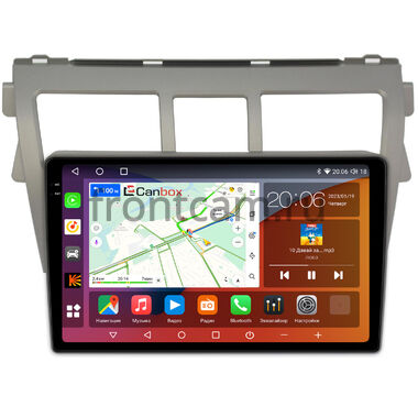 Toyota Belta (2005-2012) Canbox H-Line 2K 4180-9068 на Android 10 (4G-SIM, 4/32, DSP, QLed)