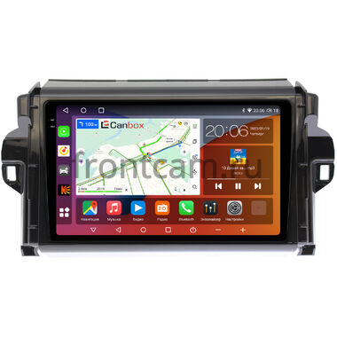 Toyota Fortuner 2 (2015-2024) Canbox H-Line 2K 4180-9106 на Android 10 (4G-SIM, 4/32, DSP, QLed)