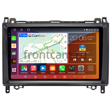 Volkswagen Crafter (2006-2016) (глянцевая) Canbox H-Line 2K 4180-9148 на Android 10 (4G-SIM, 4/32, DSP, QLed)