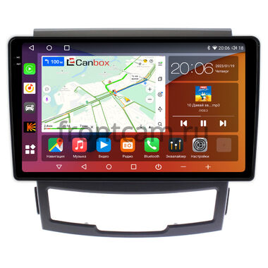 SsangYong Actyon 2 (2010-2013) Canbox H-Line 2K 4180-9184 на Android 10 (4G-SIM, 4/32, DSP, QLed)