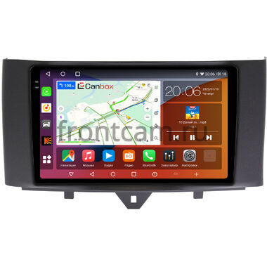 Smart Fortwo 2 (2011-2015) Canbox H-Line 2K 4180-9251 на Android 10 (4G-SIM, 4/32, DSP, QLed)