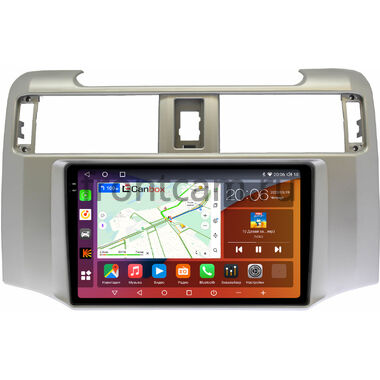 Toyota 4Runner 5 (2009-2024) Canbox H-Line 2K 4180-9380 на Android 10 (4G-SIM, 4/32, DSP, QLed)