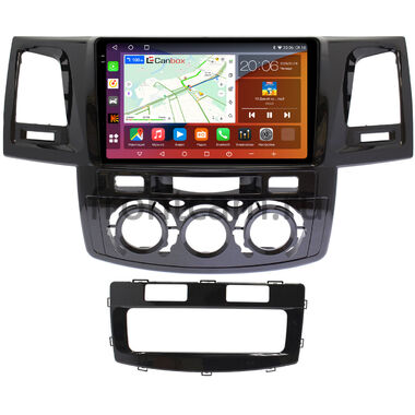 Toyota Fortuner, Hilux 7 (2004-2015) Canbox H-Line 2K 4180-9414 на Android 10 (4G-SIM, 4/32, DSP, QLed)
