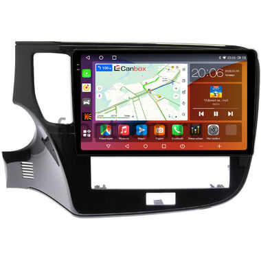 Mitsubishi Outlander 3 (2012-2024) Canbox H-Line 2K 4181-10-1153 на Android 10 (4G-SIM, 4/32, DSP, QLed)