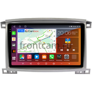 Toyota Land Cruiser 100 2002-2007 (для авто с монитором) Canbox H-Line 2K 4181-10-1181 на Android 10 (4G-SIM, 4/32, DSP, QLed)