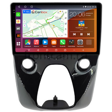 Toyota Aygo 2 (2014-2024) Canbox H-Line 2K 4181-10-1458 на Android 10 (4G-SIM, 4/32, DSP, QLed)