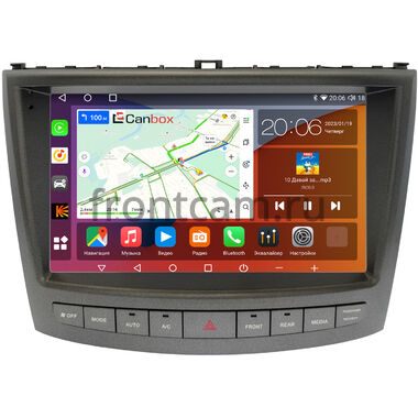 Lexus IS 2 (2005-2016) Canbox H-Line 2K 4181-10-1677 на Android 10 (4G-SIM, 4/32, DSP, QLed)