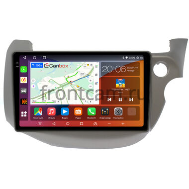 Honda Fit 2 (2007-2014) Canbox H-Line 2K 4181-10-3186 на Android 10 (4G-SIM, 4/32, DSP, QLed)