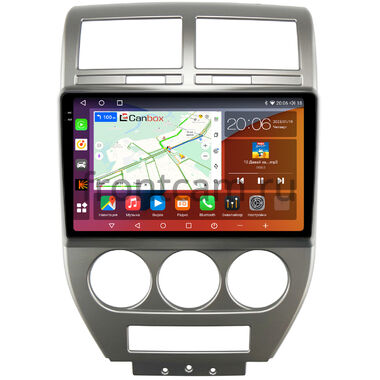Jeep Compass, Liberty (Patriot) (2006-2010) Canbox H-Line 2K 4181-10-328 на Android 10 (4G-SIM, 4/32, DSP, QLed)