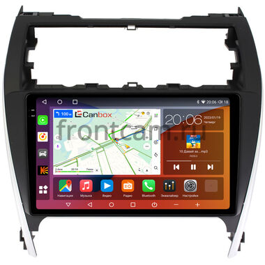 Toyota Camry XV50 2011-2014 (авто из USA) Canbox H-Line 2K 4181-10-466 на Android 10 (4G-SIM, 4/32, DSP, QLed)