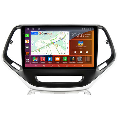 Jeep Cherokee 5 (KL) (2013-2024) Canbox H-Line 2K 4181-10-811 на Android 10 (4G-SIM, 4/32, DSP, QLed)