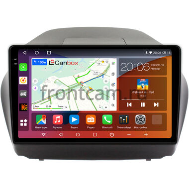 Hyundai ix35, Tucson 2 2009-2015 Canbox H-Line 2K 4181-1043 на Android 10 (4G-SIM, 4/32, DSP, QLed) (для авто без камеры)