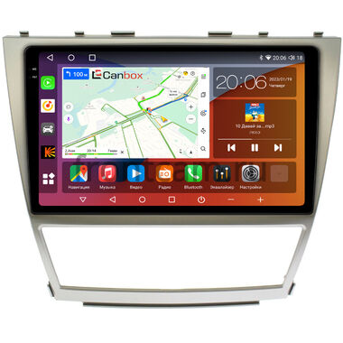 Toyota Camry XV40 2006-2011 Canbox H-Line 2K 4181-1063 на Android 10 (4G-SIM, 4/32, DSP, QLed)